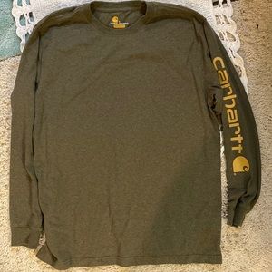 Carhartt long sleeve in olive green
